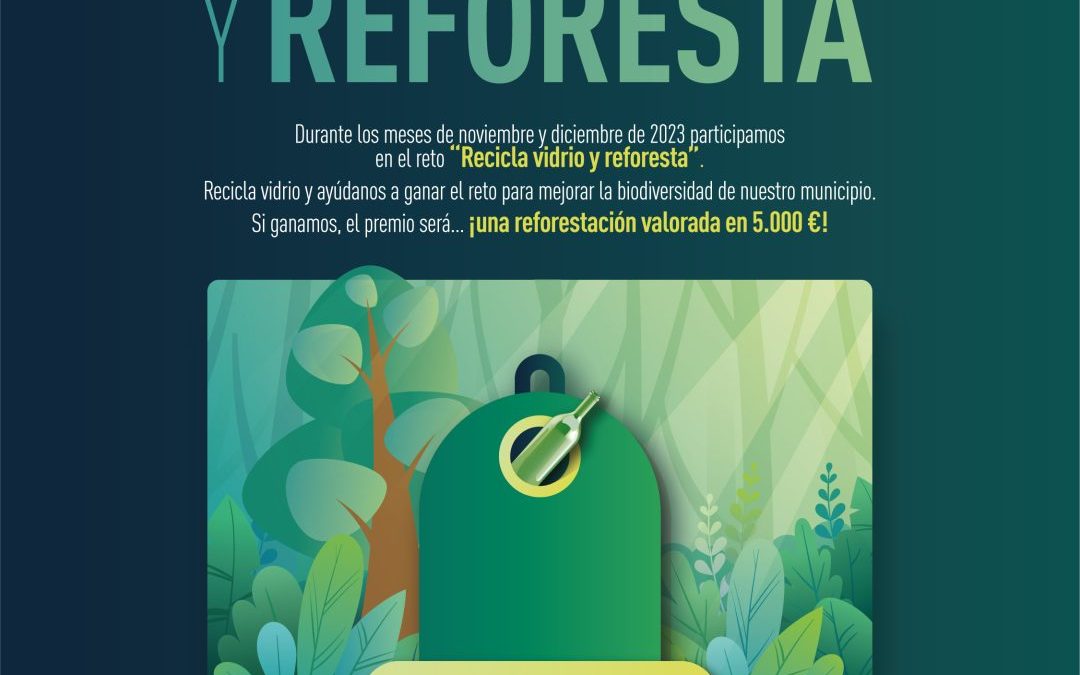 San Fernando de Henares se suma a la campaña de EcoVidrio ‘Recicla vidrio y reforesta’