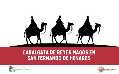 Llega la Cabalgata de los Reyes Magos a San Fernando de Henares
