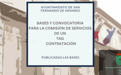 Comisión de servicios – TAG – Compras y Contratación
