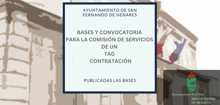 Comisión de servicios – TAG – Compras y Contratación