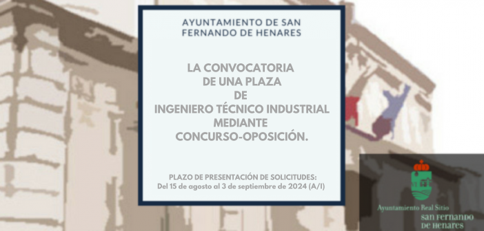Convocatoria de una plaza de Ingeniero Técnico Industrial mediante concurso-oposición.