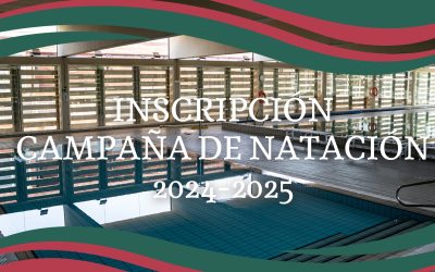 Inscripciones Natación 2024-2025
