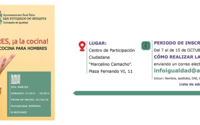 La concejalía de Igualdad pone en marcha un curso de cocina para hombres