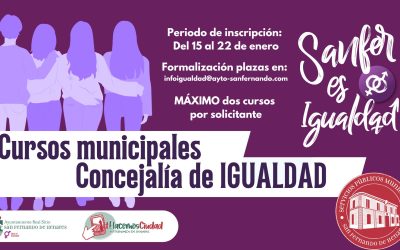 Arranca la nueva programación de los cursos municipales de Igualdad