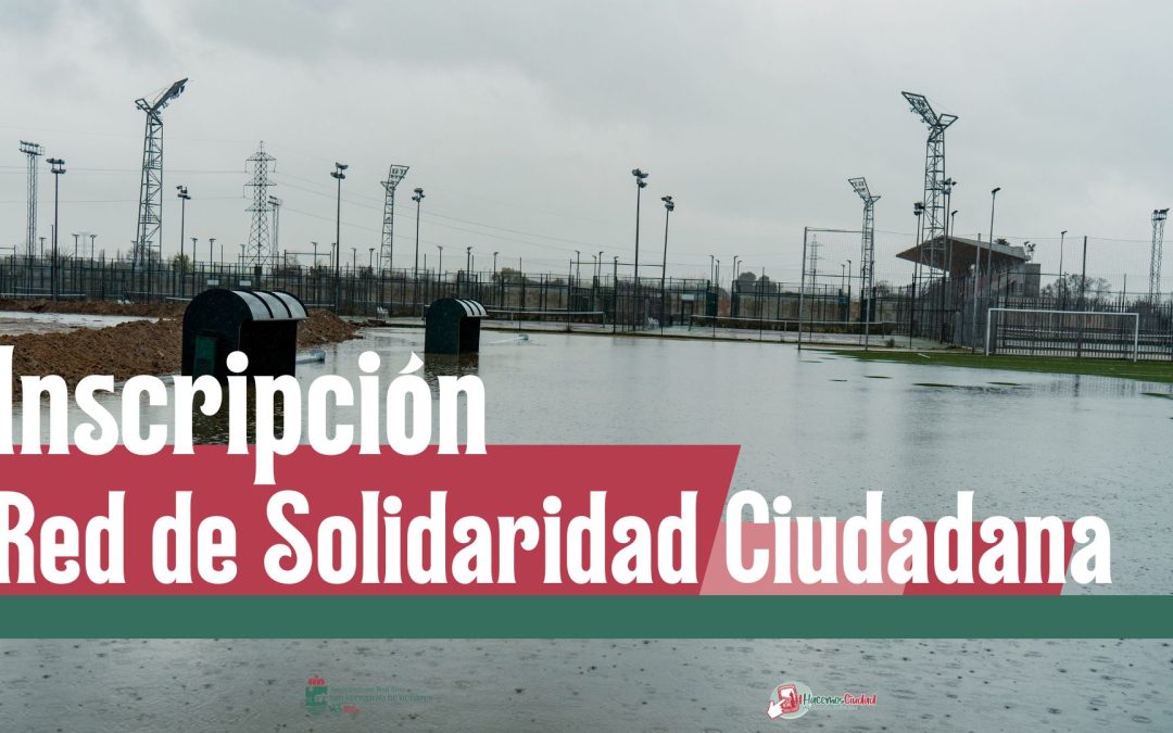 Red de Solidaridad Ciudadana tras desbordamiento de Jarama