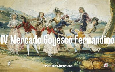 La plaza de España acoge el IV Mercado Goyesco ‘Fernandino’ en el marco de las Fiestas Patronales