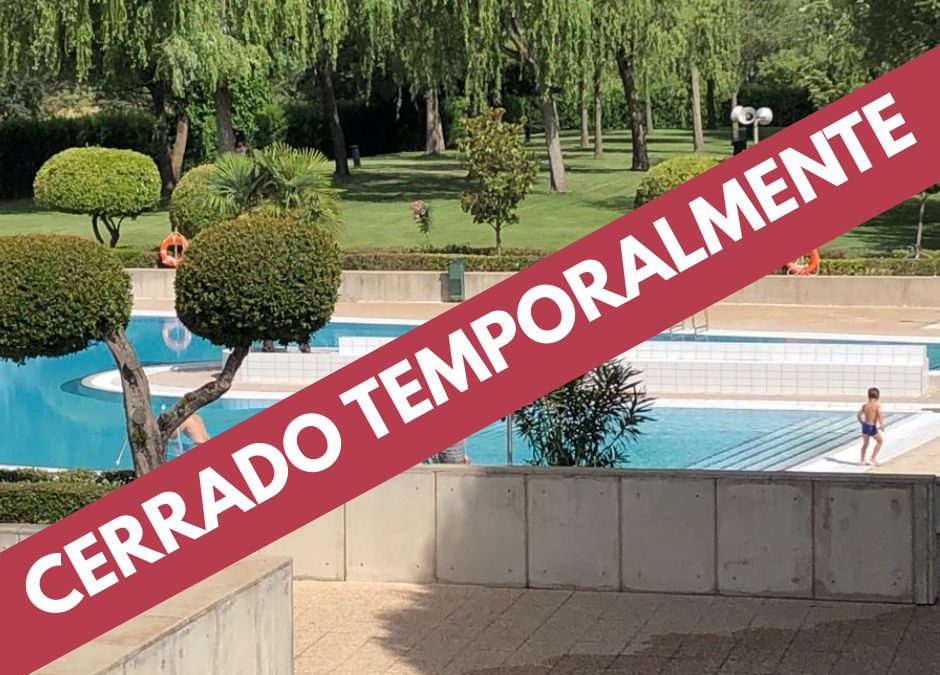 NOTA INFORMATIVA: La pisina municipal de verano está cerrada temporalmente