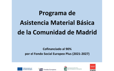 Programa de Asistencia Material Básica de la Comunidad de Madrid 2021-2027