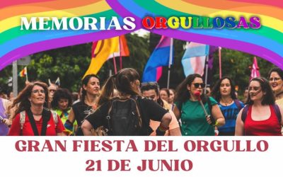 Gran fiesta del Orgullo LGTBI en el parque Dolores Ibárruri – DESCARGA EL PROGRAMA COMPLETO