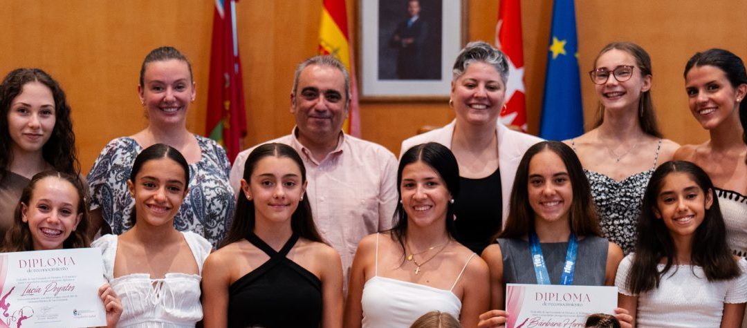 Merecido reconocimiento al Club de Gimnasia Rítmica de San Fernando de Henares por sus éxitos en el Campeonato de España