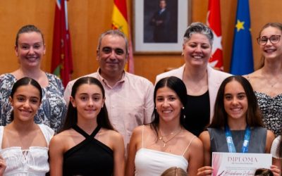 Merecido reconocimiento al Club de Gimnasia Rítmica de San Fernando de Henares por sus éxitos en el Campeonato de España