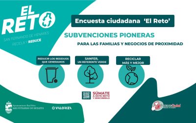 Encuesta para los/as ciudadanos/as: ‘El Reto Recicla y Reduce San Fernando de Henares 2025’