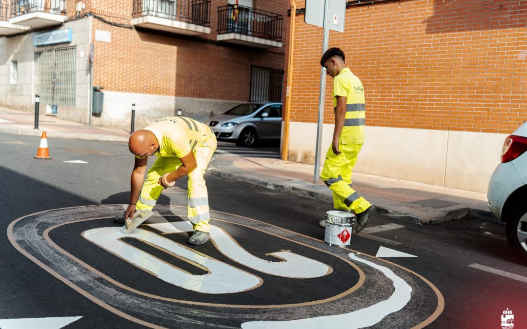 Renovación y mejora de los pasos de peatones de entornos escolares dentro del Plan Municipal de Mejora y Mantenimiento de Centros Educativos