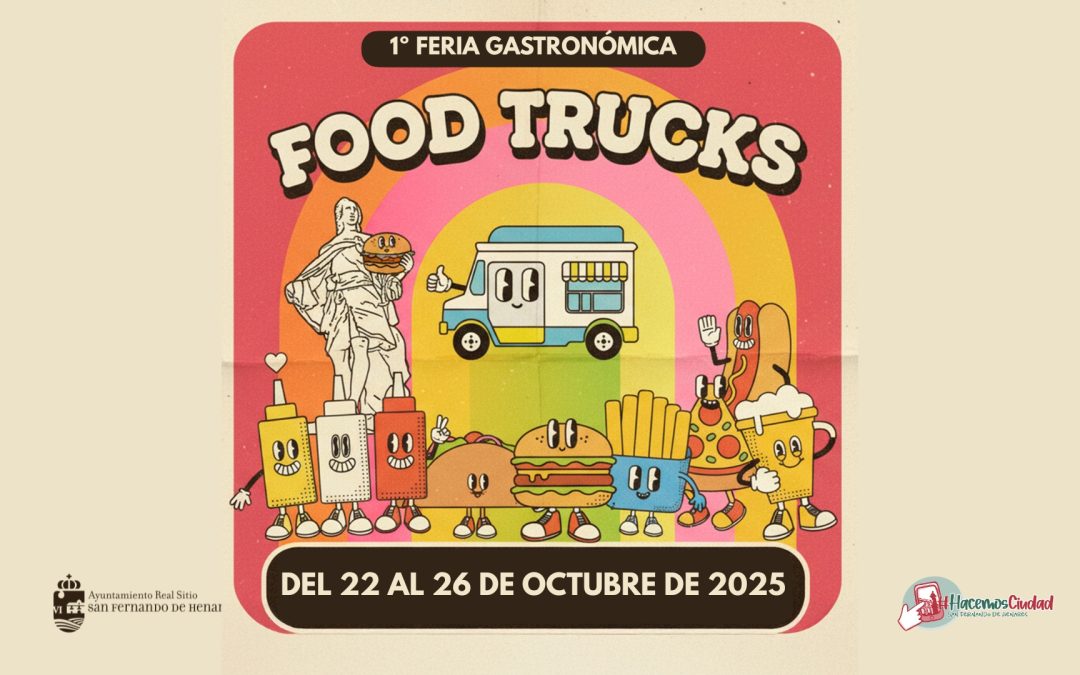 Feria Gastronómica con Food Trucks en San Fernando de Henares