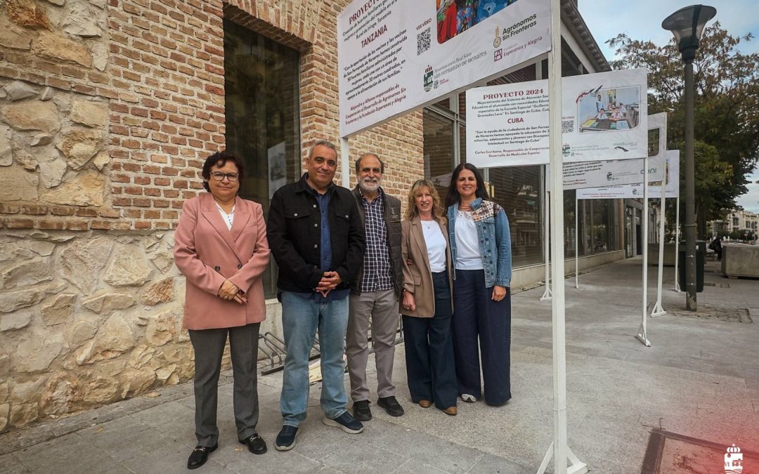 San Fernando de Henares celebra el Día de las Naciones Unidas con la inauguración de la exposición fotográfica ‘Sanfer es Solidario’