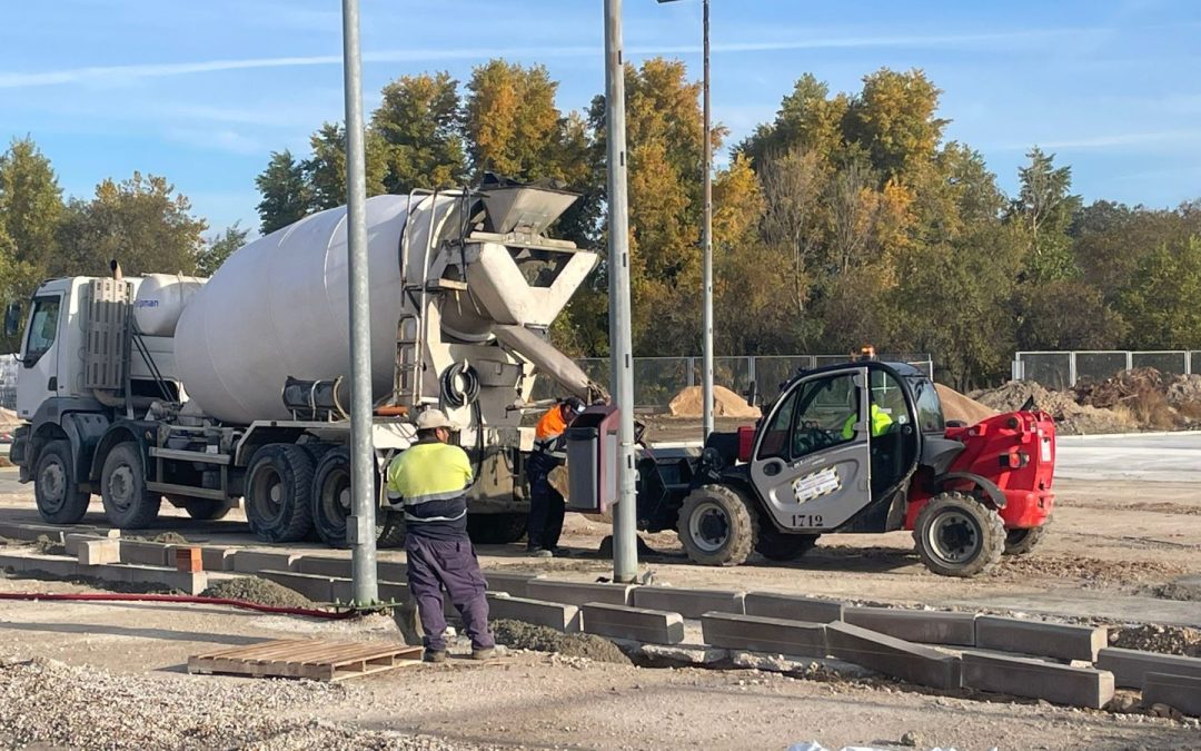 “A buen ritmo” las obras de reconstrucción del Polideportivo Municipal Justo Gómez Salto
