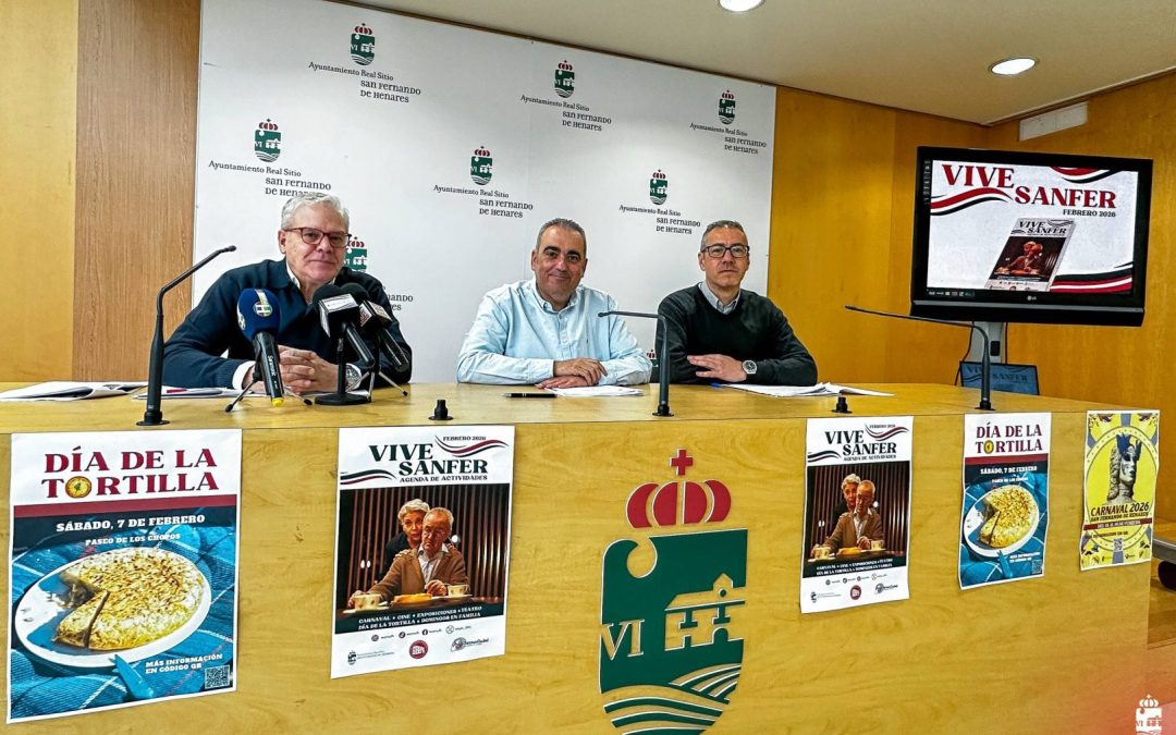 Presentada la Agenda Cultural ‘Vive Sanfer Febrero 2026’