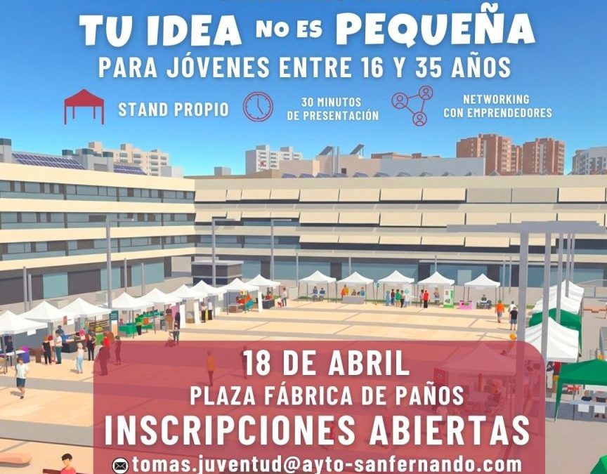 La Concejalía de Juventud pone en marcha la II Feria del Emprendimiento