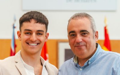 San Fernando de Henares rinde merecido homenaje al karateca y vecino, Iván Martín Montenegro
