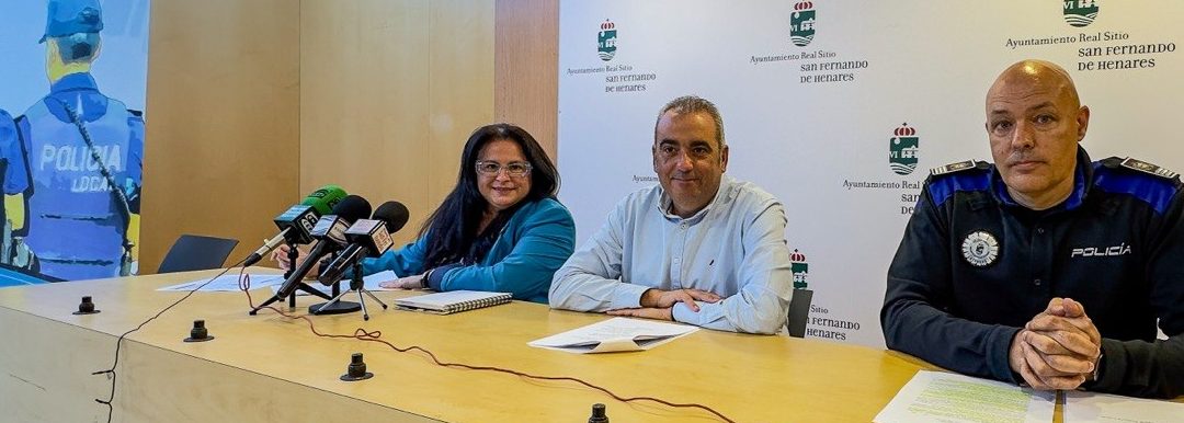 San Fernando de Henares dispone de 72 cámaras de videovigilancia que vendrán a reforzar la seguridad en el municipio, y se realizarán otras inversiones en rotondas e iluminación