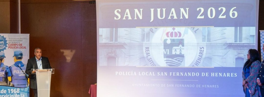 San Fernando de Henares celebra hoy el día de San Juan, patrón de la Policía Local, con su tradicional acto de entrega de felicitaciones y distinciones