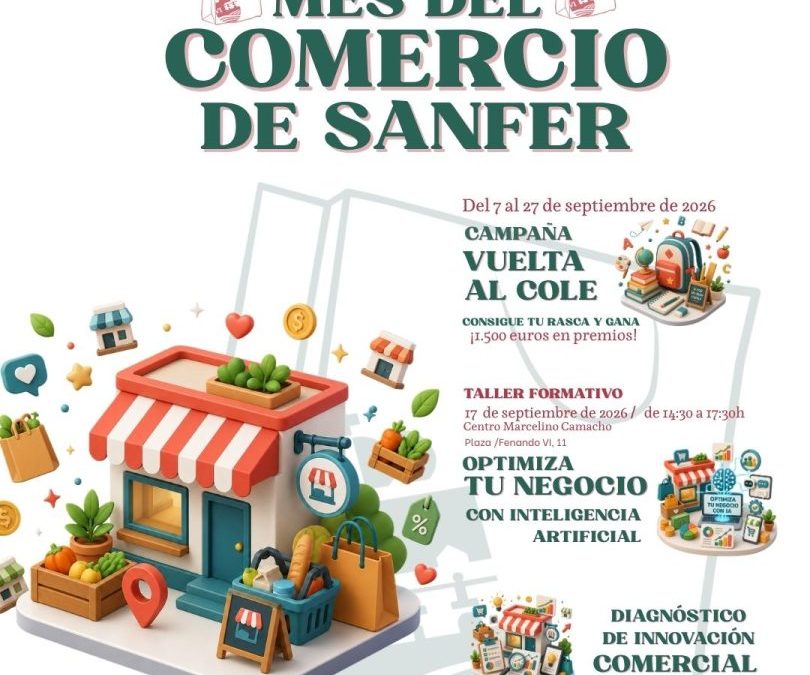 Arranca el plazo para la inscripción en las actividades del Mes del Comercio