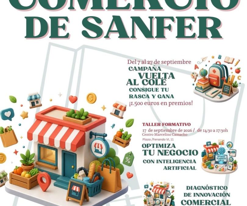 San Fernando de Henares da el ‘pistoletazo de salida’ a una nueva edición del Mes del Comercio, hasta el próximo 27 de septiembre